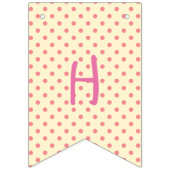 À Fanions Pink Dachshund Bund Anniversaire bannière (Deuxième drapeau)