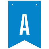 À Fanions Preppy Dinosaur Silhouette Bannière d'anniversaire (Troisième drapeau)