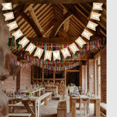 À Fanions Ramadan Moubarak Bannière Mantel Foyer Décor