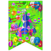 À Fanions Septembre, 7 Anniversaire Bannière de Bunting (Deuxième drapeau)