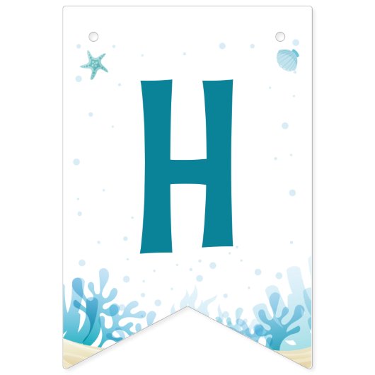 À Fanions Sous la bannière de la mer (Deuxième drapeau)