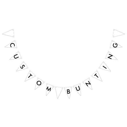 À Fanions Triangle donnante un petit coup de bannière (Tout)