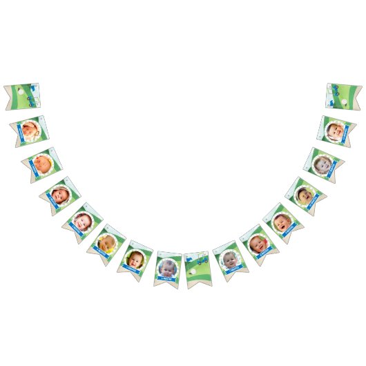 À Fanions Trou en un mois Bannière photo, Golf (Tout)