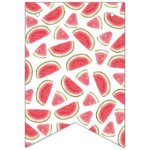 À Fanions Un Dans Un Melon Bannière Mur Anniversaire, Waterm (Premier drapeau)