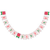 À Fanions Un dans une première bannière d'invitation (Tout)