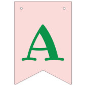 À Fanions Un dans une première bannière d'invitation (Troisième drapeau)