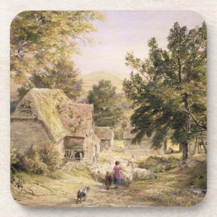 A Farmyard near Princes Risborough, 1845/6 (m/v) o Onderzetter