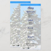 À feuillage persistant dans le menu Mariage d'hive (Devant / Derrière)