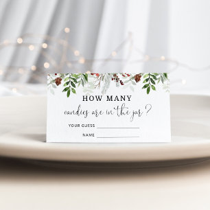 À feuillage persistant deviner combien de cartes