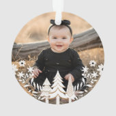 À feuillage persistant sapin de Noël Première phot (dos)