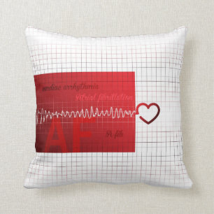 A-fib Hart Ritme Kussen