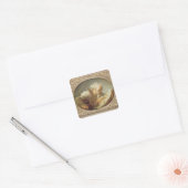 A Filosoof, c.1764 Vierkante Sticker (Envelop)