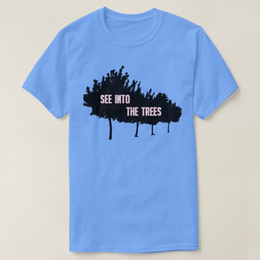 A Forest roze T-shirt (Design voorkant)