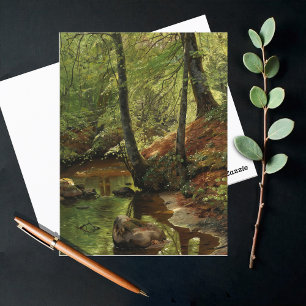 A Forest Stream (1895) Briefkaart