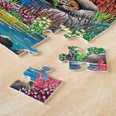 A Foxy Herfst Legpuzzel (Zijkant)