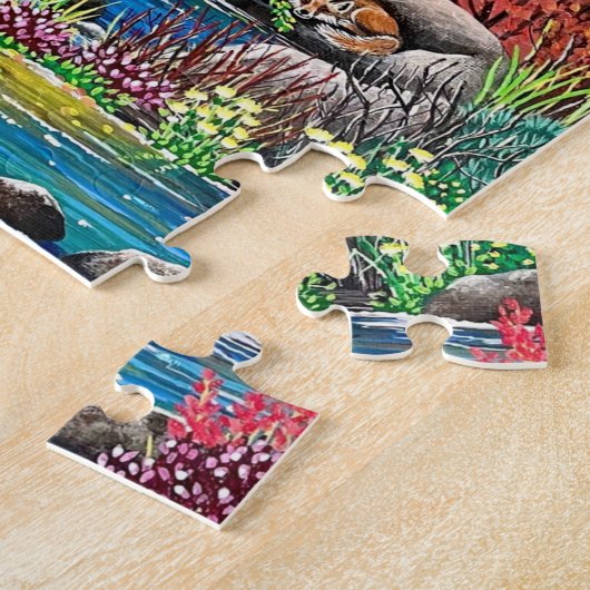 A Foxy Herfst Legpuzzel (Zijkant)