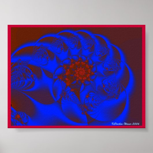 A Fractal Heart Poster (Voorkant)