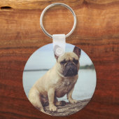 A French Bulldog Sleutelhanger (Voorkant)