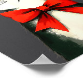 A Frumpy Holiday Cat Fun Design  Poster (Hoek)