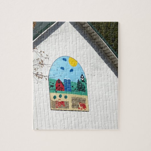 A Fun Barn Quilt Legpuzzel (Verticaal)
