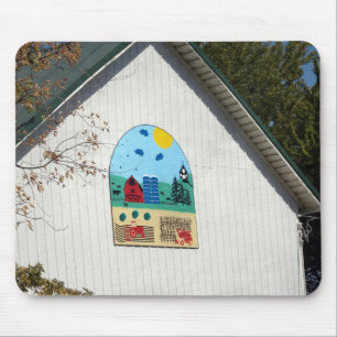 A Fun Barn Quilt Muismat