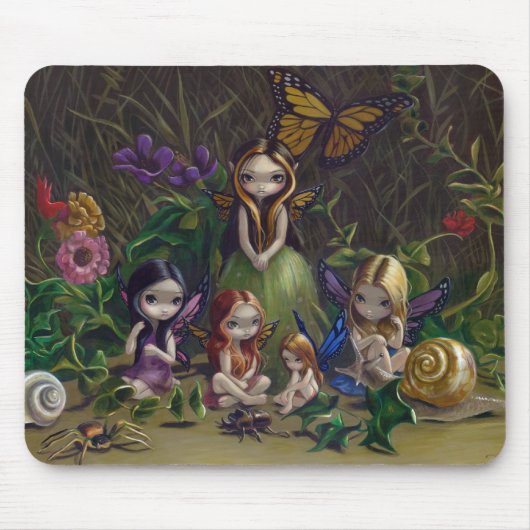 "A Gathering of Faeries" Mousepad Muismat (Voorkant)