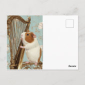 A Gentle Tune – Artistic Guinea Pig Postcard Briefkaart (Achterkant)