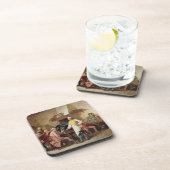 A Gentleman's Debate, 1881 (olie op het paneel) Drankjes Onderzetter (Rechterzijde)