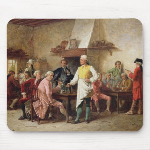 A Gentleman's Debate, 1881 (olie op het paneel) Muismat
