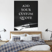 A Gesture of Calm Contour Canvas Afdruk (Insitu (Slaapkamer))