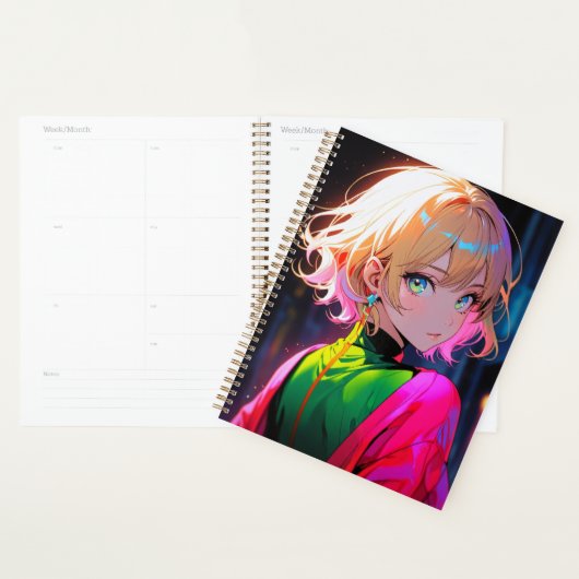 A Girl Who Carries the Light of Dreams Planner (Display)