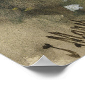 A Girl with Flower on the Grass (1878) Poster (Hoek)