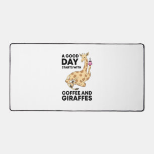 A Good Day Starts With Coffee & Giraffe Gift Funny