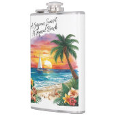 A Gorgeous Sunset At Tropical Beach, Vacation, Heupfles (Links)