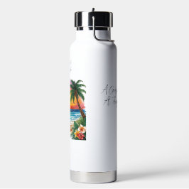 A Gorgeous Sunset At Tropical Beach, Vacation Waterfles