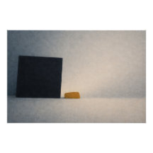 A Grain of Sand Against the Mirror Abstract Art
