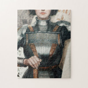 A graving 1903 van Joan of Arc Legpuzzel