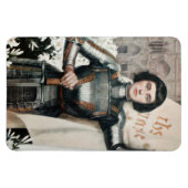 A graving 1903 van Joan of Arc Magneet (Horizontaal)
