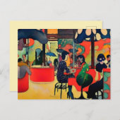 A Groovy Cafe Briefkaart (Voorkant / Achterkant)