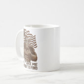 A Guy Like Me Is Hard To Find Bigfoot Usa American Koffiemok (Voorkant links)