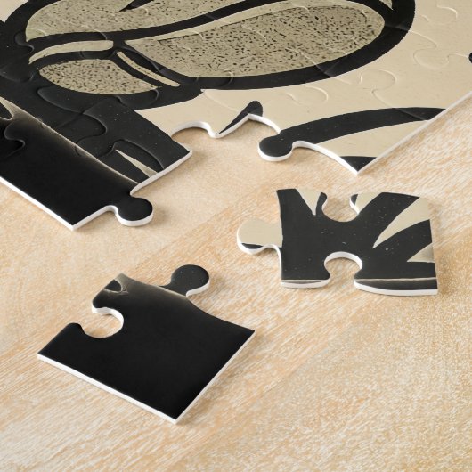 A Halloween puzzle with a retro comic book feel. (Côté)