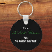 A. Ham Sleutelhanger (Voorkant)