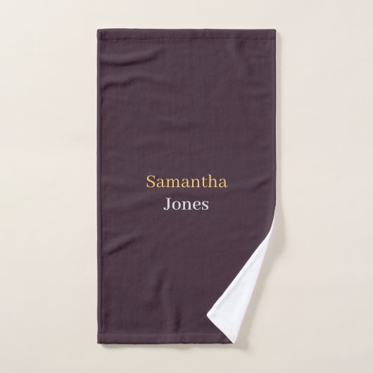 A HANDDOEK (Handdoek)