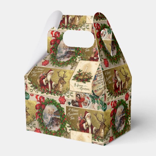 A Happy Christmas Tide Bedankdoosjes (Voorkant Zijde)