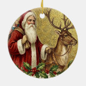 A Happy Christmas Tide Keramisch Ornament (Achterkant)