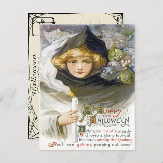 A Happy Hwe'en Briefkaart (Voorkant / Achterkant)