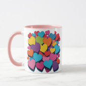 A Heap of Love Personalized Mug (Gauche)