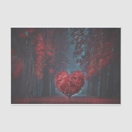 A Heart Forest Tissue Paper Tissuepapier (Voorkant)