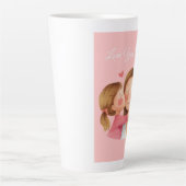 A Heartfelt Tribute for the Best Mom Ever Latte Mok (Voorkant)