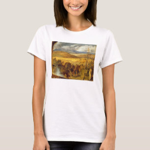A Highland Landscape, c.1825-35 (olie aan boord) T-shirt